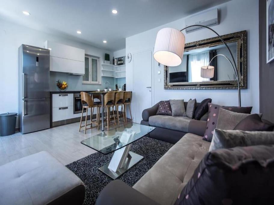 Bleu Villa - Three Bedroom Villa With Balcony And City View Ragusa Esterno foto